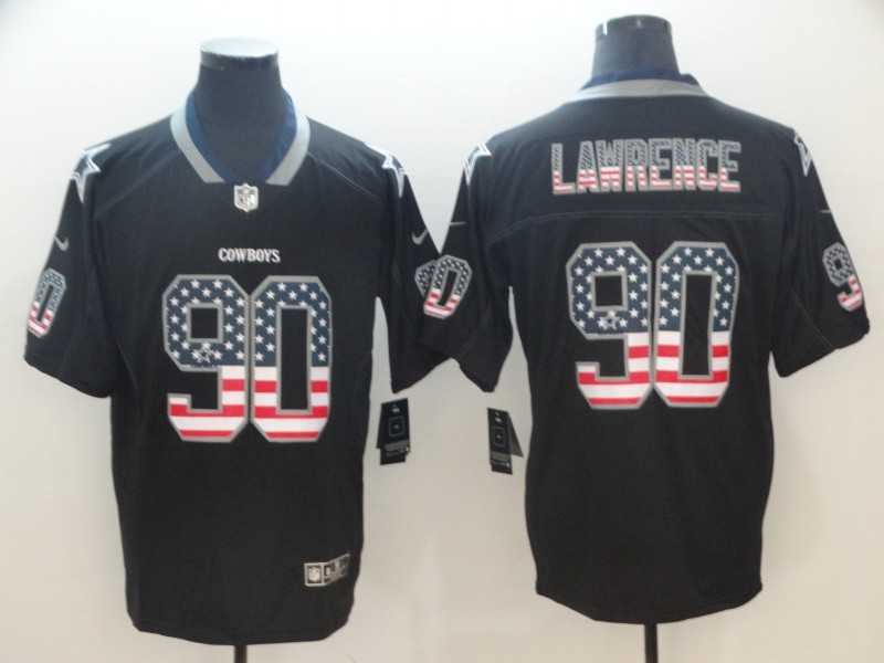 Nike Steelers 90 DeMarcus Lawrence Black USA Flag Fashion Limited Jersey,We sell and wholesale Nike Steelers 90 DeMarcus Lawrence Black USA Flag Fashion Limited Jersey on line form chian!